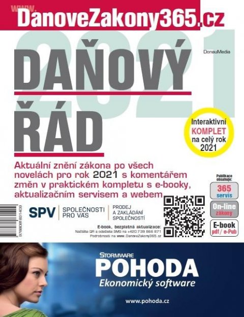 neuveden: Daňový řád 2021 s komentářem změn