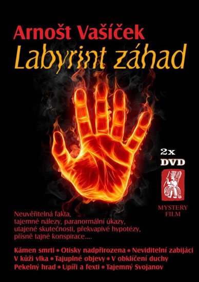Vašíček Arnošt: Labyrint záhad - 2 DVD Vašíček Arnošt: Labyrint záhad - 2 DVD
