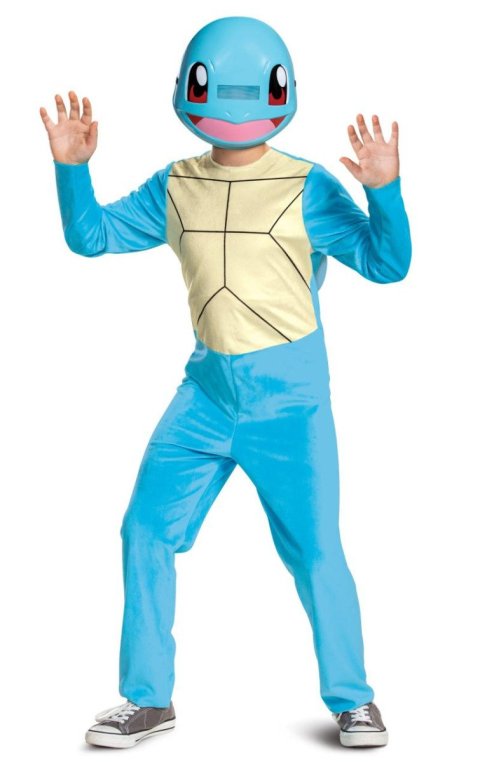 neuveden: Pokémon Kostým Squirtle (4-6 let)