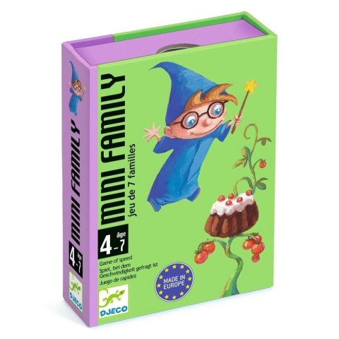 neuveden: DJECO Karty Mini Family