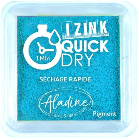 neuveden: Razítkovací polštářek IZINK Quick Dry rychleschnoucí - tyrkysový neuveden: Razítkovací polštářek IZINK Quick Dry rychleschnoucí - tyrkysový