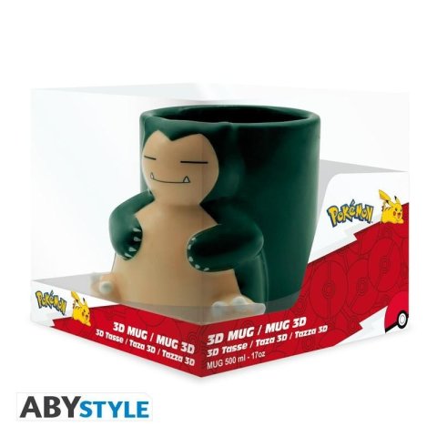 neuveden: Pokémon 3D Hrnek - Snorlax 350 ml