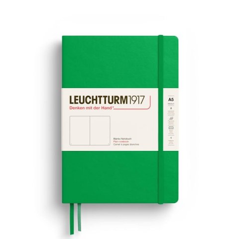 neuveden: Leuchtturm1917 Zápisník Spring Leaf Medium A5 čistý