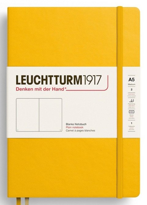 -: Zápisník Sunflower Hardcover Medium (A5) čistý