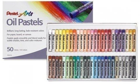 neuveden: Olejové pastely Pentel Artist 50 ks neuveden: Olejové pastely Pentel Artist 50 ks