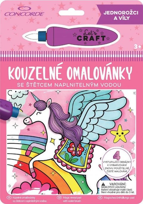 neuveden: Concorde Kouzelné omalovánky - Jednorožci a víly neuveden: Concorde Kouzelné omalovánky - Jednorožci a víly