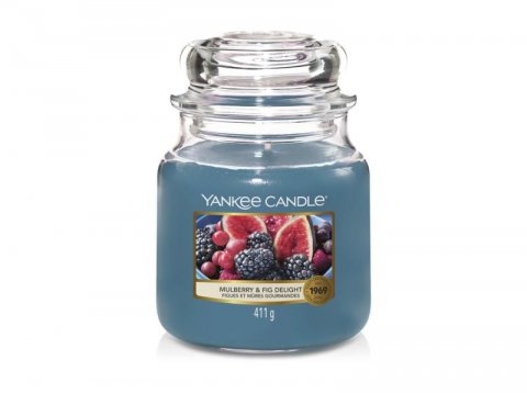 neuveden: YANKEE CANDLE Mulberry & Fig Delight svíčka 411g