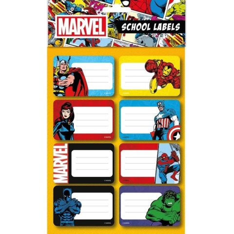 neuveden: Marvel Samolepky