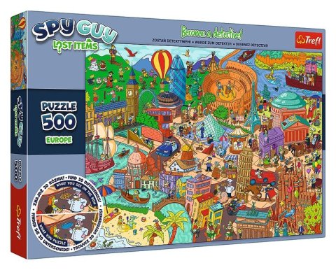 neuveden: Puzzle Spy Guy: Lost Items Evropa 500 dílků