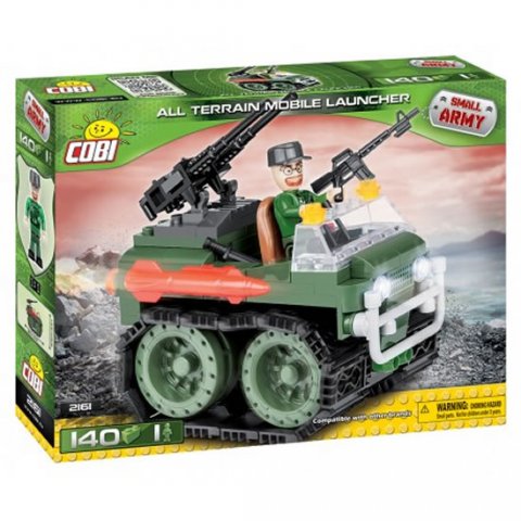 neuveden: Stavebnice COBI 2161 Small Army Mobilní raketomet/140 ostek+1 figurka