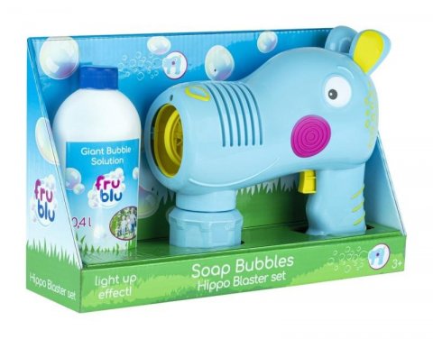 neuveden: Fru Blu Bublifuk - Hippo blaster se zásobníkem + náplň 0,4L