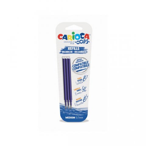 neuveden: CARIOCA OOPS náplň modrá 3 ks neuveden: CARIOCA OOPS náplň modrá 3 ks