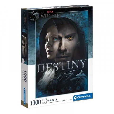 neuveden: Clementoni Puzzle - The Witcher, 1000 dílků