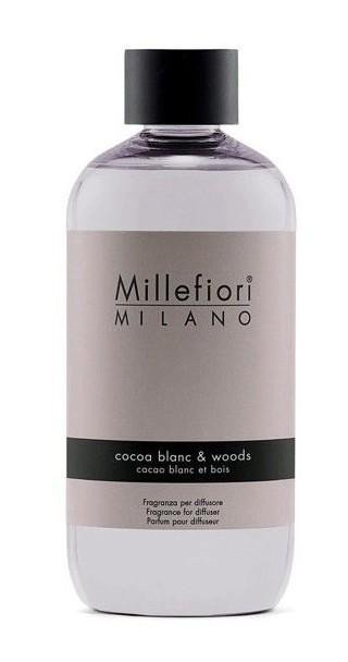 neuveden: Millefiori Milano Cocoa Blanc & Woods / náplň do difuzéru 250ml