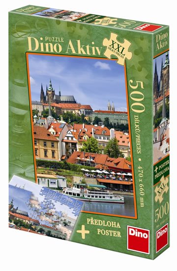 neuveden: Pražský Hrad - puzzle XXL 500 dílků