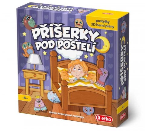 neuveden: Příšerky pod postelí - dětská postřehová hra neuveden: Příšerky pod postelí - dětská postřehová hra