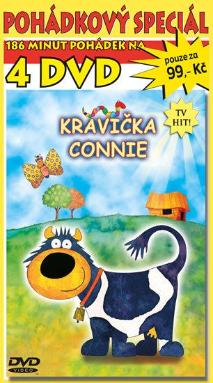neuveden: Pohádkový speciál kravičky Connie - 4DVD