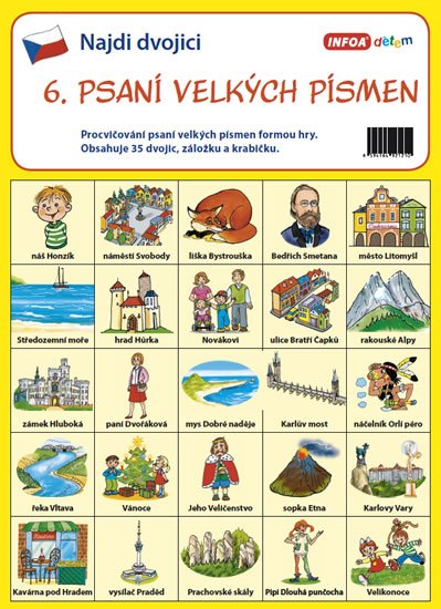 kolektiv autorů: Najdi dvojici - 6. Psaní velkých písmen kolektiv autorů: Najdi dvojici - 6. Psaní velkých písmen