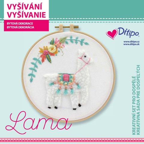 -: Lama Vyšívání / Vyšívanie