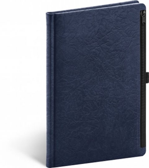 neuveden: Notes Hardy modrý, linkovaný, 13 × 21 cm
