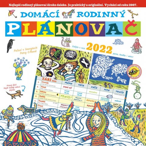 Köpplová Pavla: Domácí rodinný plánovač 2022