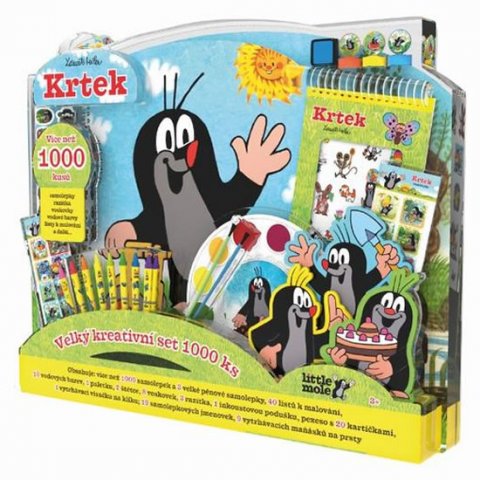 neuveden: Krtek - Velký kreativní set 1000 ks
