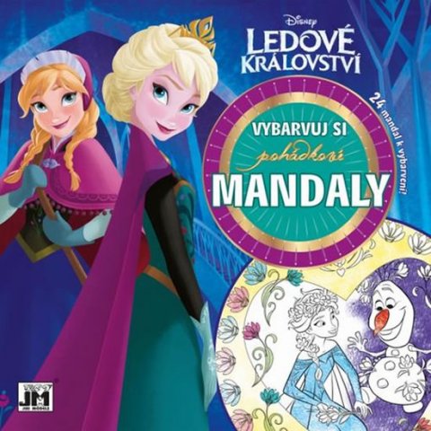 neuveden: Ledové království - Omalovánky mandaly