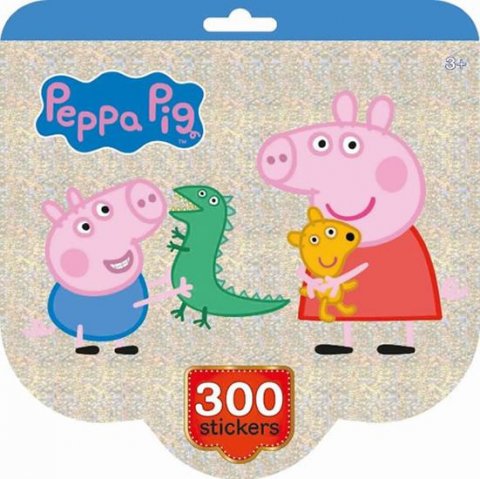 neuveden: Peppa - Holografický blok samolepek