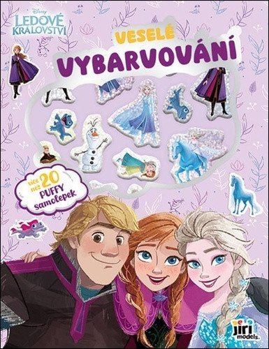 -: Ledové království - Veselé vybarvování se super samolepkami