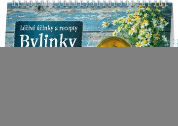 neuveden: Kalendář 2022 stolní: Bylinky a čaje, 23,1 × 14,5 cm