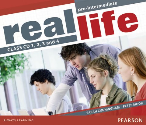Cunningham Sarah: Real Life Global Pre-Intermediate Class CD 1-4
