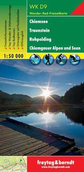 neuveden: WKD 9 Chimsee-Traunstein-Ruhpolding 1:50 000 / turistická mapa
