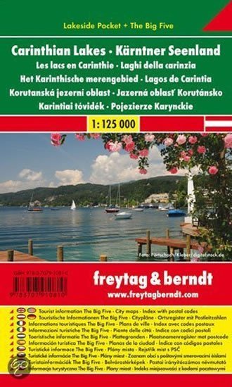 neuveden: LSP 2 Korutanská jezera 1:125 000 kapesní lamino / automapa