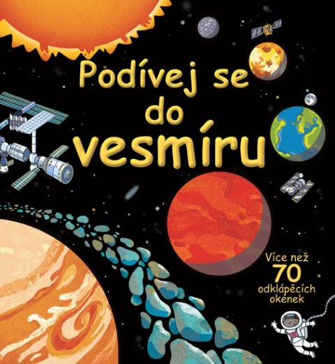 neuveden: Podívej se do vesmíru - více než 70 odklápěcích okének