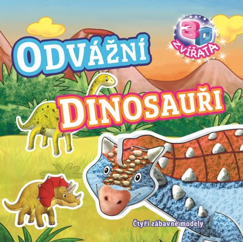 neuveden: Odvážní dinosauři - Čtyři zábavné modely