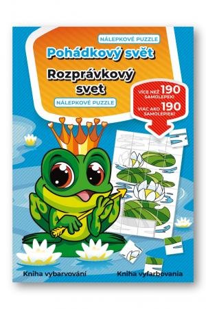 neuveden: Pohádkový svět - Nálepkové puzzle / Pohádkový svet - Nálepkové puzzle