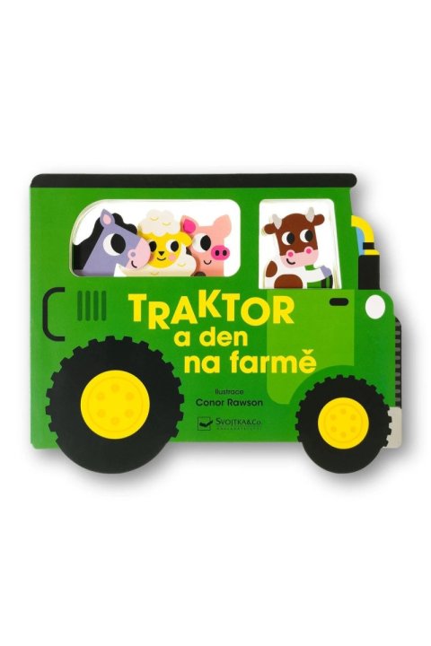 -: Traktor a den na farmě