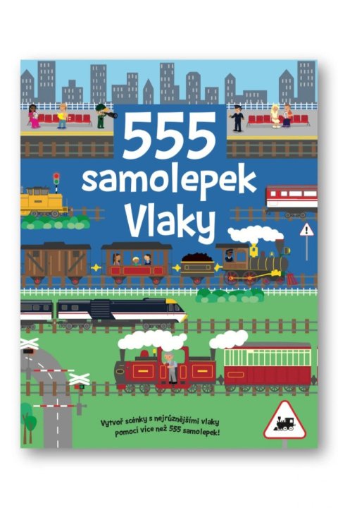 Crisp Dan: 555 samolepek Vlaky