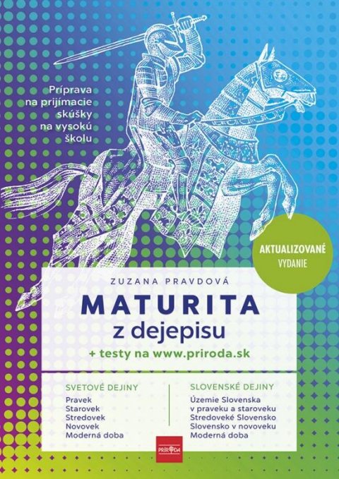 Pravdová Zuzana: Maturita z dejepisu + testy na webe (slovensky)