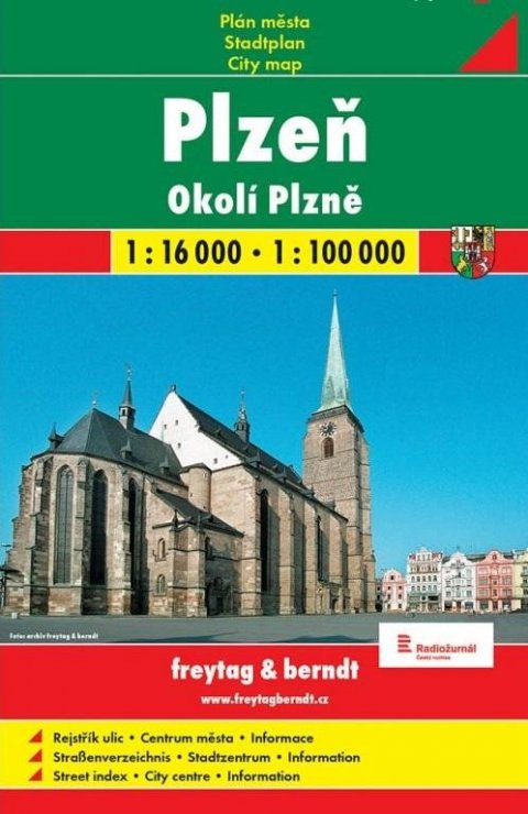 neuveden: Plzeň mapa 1:16 000 neuveden: Plzeň mapa 1:16 000