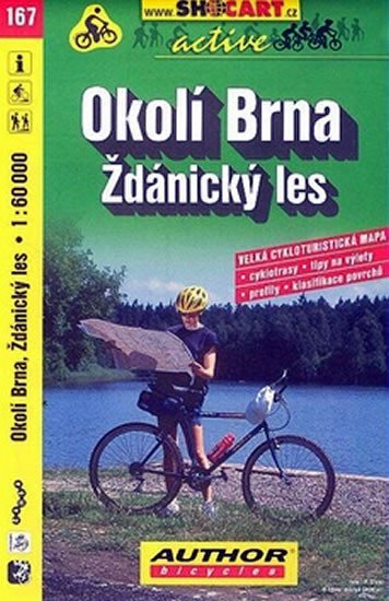 neuveden: SC 167 Okolí Brna, Ždánický les 1:60 000