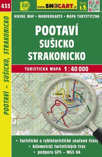 neuveden: SC 433 Pootaví, Sušicko, Strakonicko 1:40 000