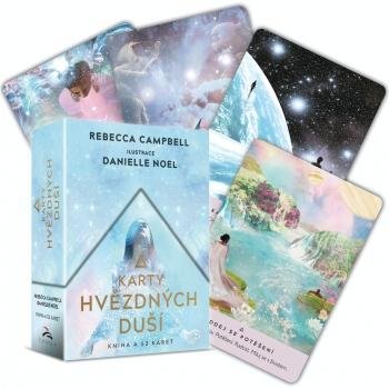 Campbell Rebecca: Karty hvězdných duší - Kniha + 53 karet Campbell Rebecca: Karty hvězdných duší - Kniha + 53 karet