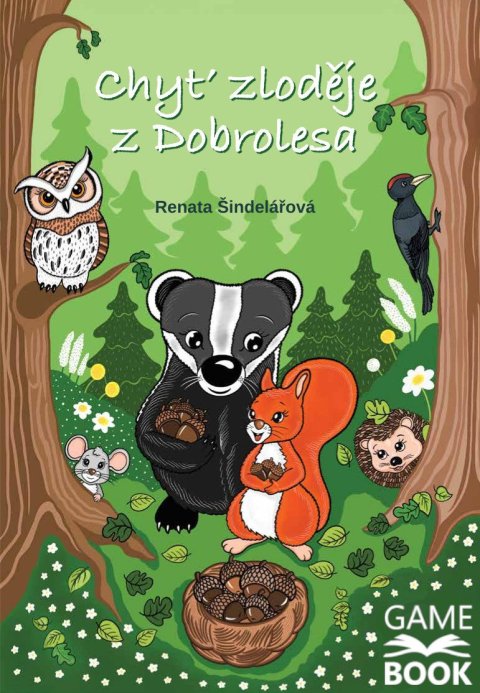 Šindelářová Renata: Chyť zloděje z Dobrolesa (gamebook)