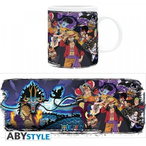 neuveden: ONE PIECE Keramický hrnek - Wano Raid (objem 320 ml) neuveden: ONE PIECE Keramický hrnek - Wano Raid (objem 320 ml)