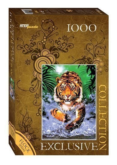 neuveden: Puzzle 1000 Tygr (sametová kolekce)