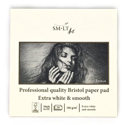 -: SMLT Art Album Bristol Sketch PRO 9x9cm - 20 listů