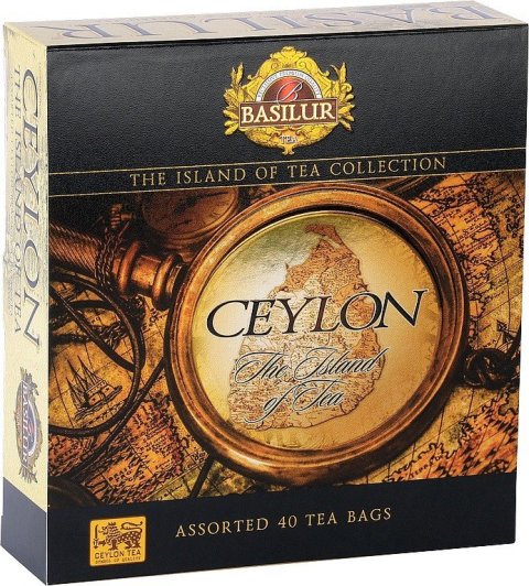neuveden: BASILUR The Island of Tea Assorted přebal 40 gastro sáčků