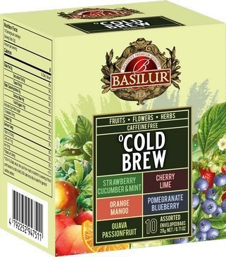 neuveden: BASILUR Cold Brew Assorted přebal 10x2g