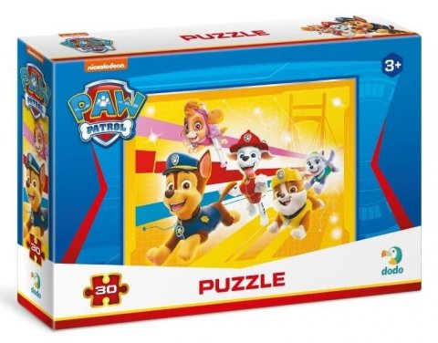 neuveden: Puzzle Tlapková patrola: Do akce 30 dílků
